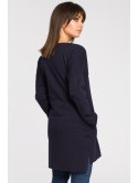 B059 Tunika oversize z przeszyciami B059 Tunika oversize z przeszyciami