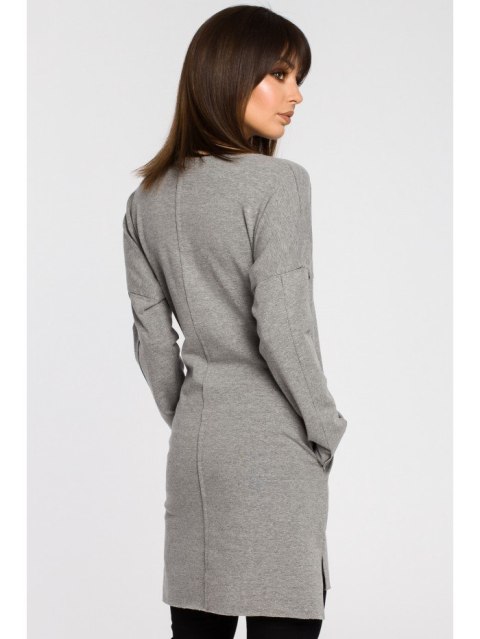 B059 Tunika oversize z przeszyciami B059 Tunika oversize z przeszyciami
