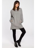 B059 Tunika oversize z przeszyciami B059 Tunika oversize z przeszyciami