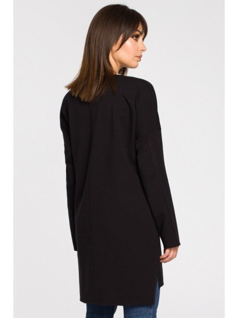 B059 Tunika oversize z przeszyciami B059 Tunika oversize z przeszyciami