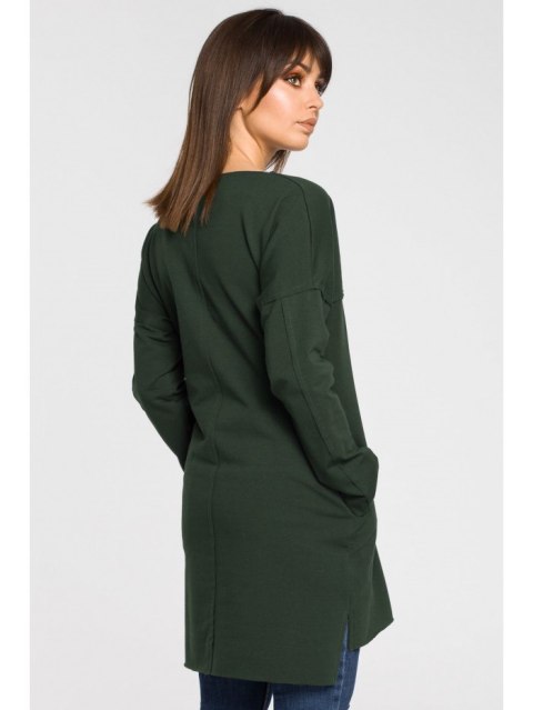 B059 Tunika oversize z przeszyciami B059 Tunika oversize z przeszyciami