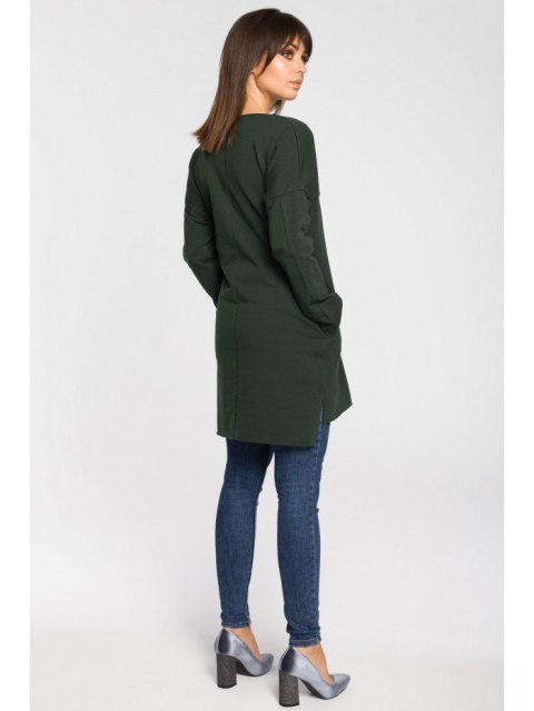 B059 Tunika oversize z przeszyciami B059 Tunika oversize z przeszyciami