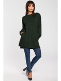 B059 Tunika oversize z przeszyciami B059 Tunika oversize z przeszyciami