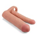 Dildo z końcówka na penisa i druga analną strapon Dildo z końcówka na penisa i druga analną strapon