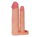 Dildo z końcówka na penisa i druga analną strapon Dildo z końcówka na penisa i druga analną strapon