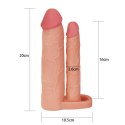 Dildo z końcówka na penisa i druga analną strapon Dildo z końcówka na penisa i druga analną strapon