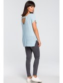BK021 Sweter z dekoltem na plecach BK021 Sweter z dekoltem na plecach