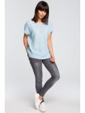 BK021 Sweter z dekoltem na plecach BK021 Sweter z dekoltem na plecach