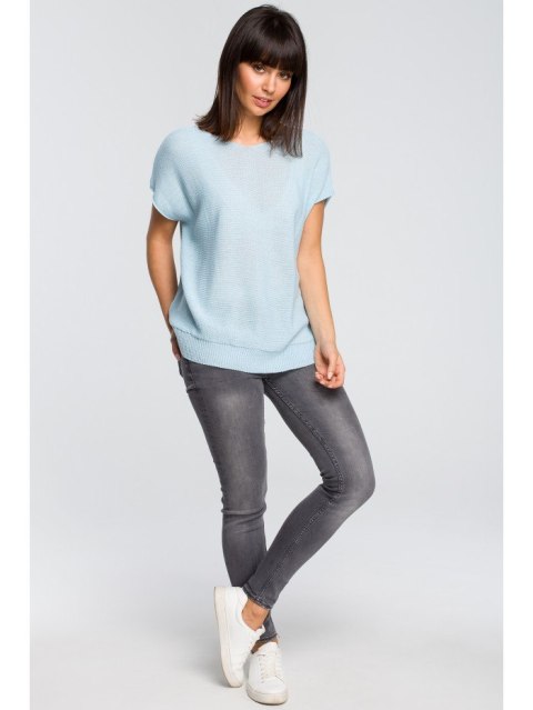 BK021 Sweter z dekoltem na plecach BK021 Sweter z dekoltem na plecach