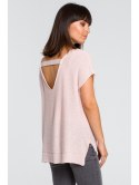 BK021 Sweter z dekoltem na plecach BK021 Sweter z dekoltem na plecach