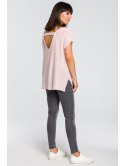 BK021 Sweter z dekoltem na plecach BK021 Sweter z dekoltem na plecach