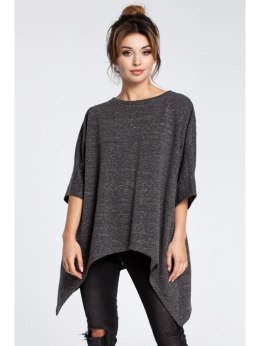 B034 Asymetryczna bluza oversize