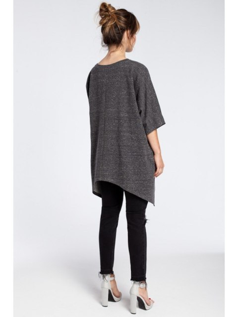 B034 Asymetryczna bluza oversize B034 Asymetryczna bluza oversize