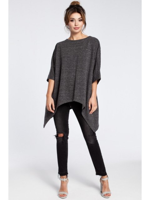 B034 Asymetryczna bluza oversize B034 Asymetryczna bluza oversize