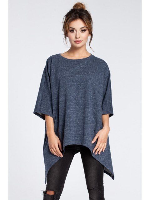 B034 Asymetryczna bluza oversize B034 Asymetryczna bluza oversize