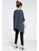 B034 Asymetryczna bluza oversize B034 Asymetryczna bluza oversize