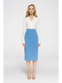 S065 Elegancka ołówkowa spódniczka midi S065 Elegancka ołówkowa spódniczka midi