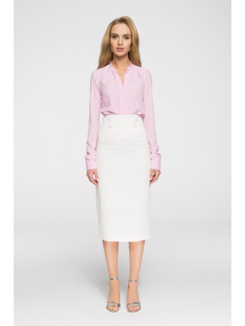 S065 Elegancka ołówkowa spódniczka midi S065 Elegancka ołówkowa spódniczka midi