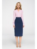 S065 Elegancka ołówkowa spódniczka midi S065 Elegancka ołówkowa spódniczka midi