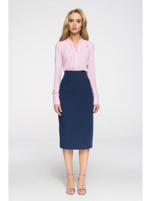 S065 Elegancka ołówkowa spódniczka midi S065 Elegancka ołówkowa spódniczka midi
