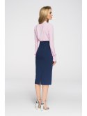 S065 Elegancka ołówkowa spódniczka midi S065 Elegancka ołówkowa spódniczka midi