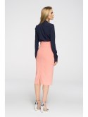 S065 Elegancka ołówkowa spódniczka midi S065 Elegancka ołówkowa spódniczka midi