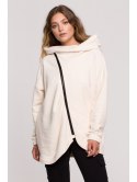 B203 Bluza tunika z kołnierzem i kapturem B203 Bluza tunika z kołnierzem i kapturem