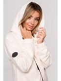 B203 Bluza tunika z kołnierzem i kapturem B203 Bluza tunika z kołnierzem i kapturem
