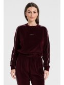 LA084 Welurowa bluza z wypustką LA084 Welurowa bluza z wypustką