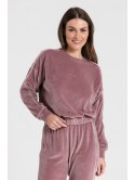 LA084 Welurowa bluza z wypustką LA084 Welurowa bluza z wypustką