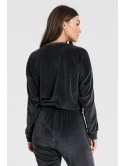 LA084 Welurowa bluza z wypustką LA084 Welurowa bluza z wypustką
