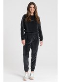 LA084 Welurowa bluza z wypustką LA084 Welurowa bluza z wypustką
