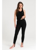 LA088 Legginsy z zapiętkiem