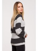 M632 Sweter w pasy M632 Sweter w pasy