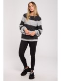 M632 Sweter w pasy M632 Sweter w pasy