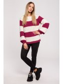 M632 Sweter w pasy M632 Sweter w pasy