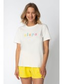 LA109 T-shirt z napisem "LALUPA sea life" LA109 T-shirt z napisem "LALUPA sea life"