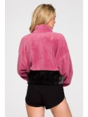 LA114 Pluszowa bluza z kieszenią na rzep LA114 Pluszowa bluza z kieszenią na rzep