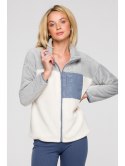 LA115 Pluszowa bluza na zamek LA115 Pluszowa bluza na zamek