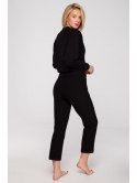 LA128 Bluza z kopertowym dekoltem