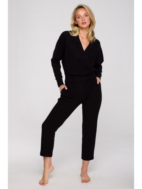 LA128 Bluza z kopertowym dekoltem LA128 Bluza z kopertowym dekoltem
