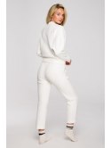 LA128 Bluza z kopertowym dekoltem