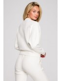 LA128 Bluza z kopertowym dekoltem