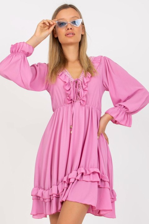Sukienka Model TW-SK-BI-0761.92 Pink - Och Bella Och Bella