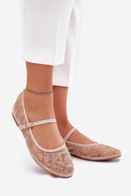 Baleriny Model Tillilora C-798 Beige - Step in style Step in style