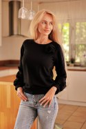 Bluza Damska Model Similan Black - Mirale Mirale Bluza Damska Model Similan Black - Mirale Mirale
