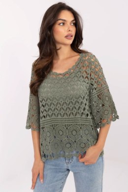 Bluzka Model MI-BZ-9007.77 Khaki - Italy Moda Italy Moda