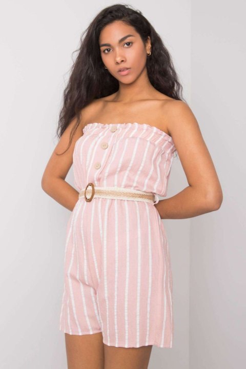 Kombinezon Model 361-KO-03042021.35 White/Pink - Rue Paris Rue Paris Kombinezon Model 361-KO-03042021.35 White/Pink - Rue Paris Rue Paris