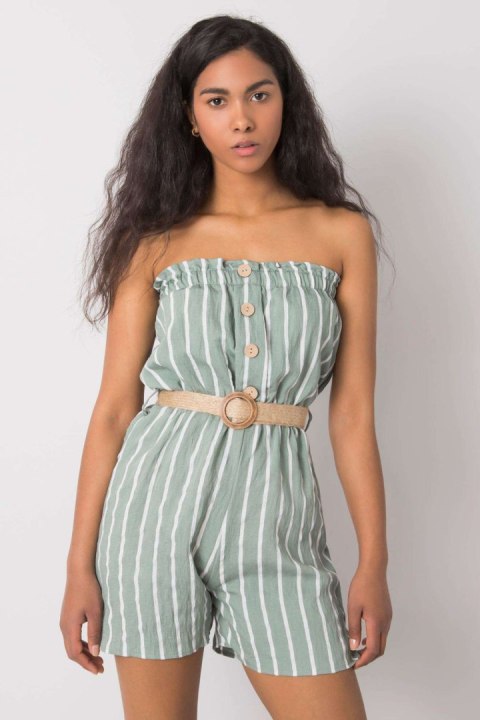 Kombinezon Model 361-KO-03042021.36 White/Green - Rue Paris Rue Paris Kombinezon Model 361-KO-03042021.36 White/Green - Rue Paris Rue Paris