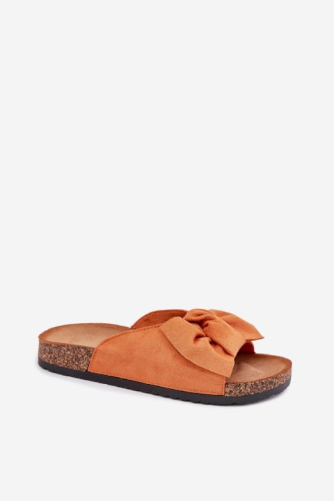 Sandał Klapki Model Seressa WD293 Orange - Step in style Step in style Sandał Klapki Model Seressa WD293 Orange - Step in style Step in style